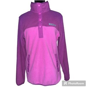 Columbia Fleece Pullover 1/4 Button Up